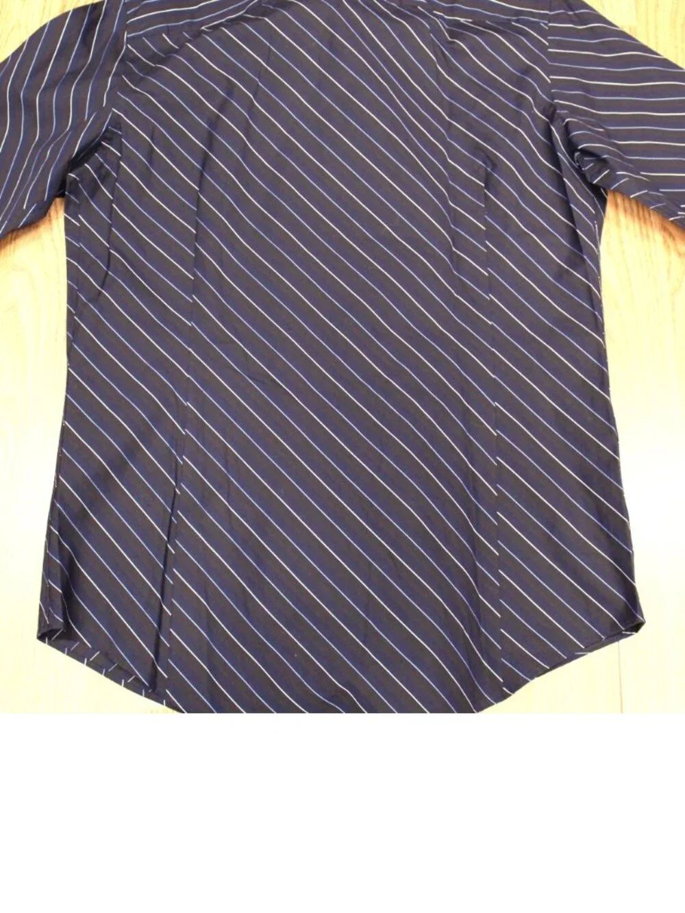 VTG 2004 REGULAR FIT SHIRT 100% COTTON BROWN, BLUE & WHITE FRECH CUFF MEDIUM, M